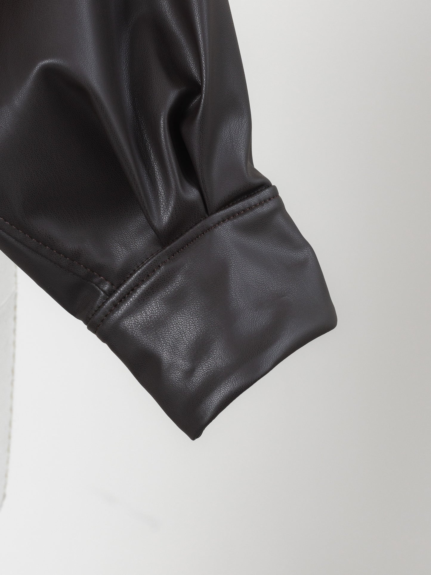 【PRE ORDER】easy care soft leather jacket