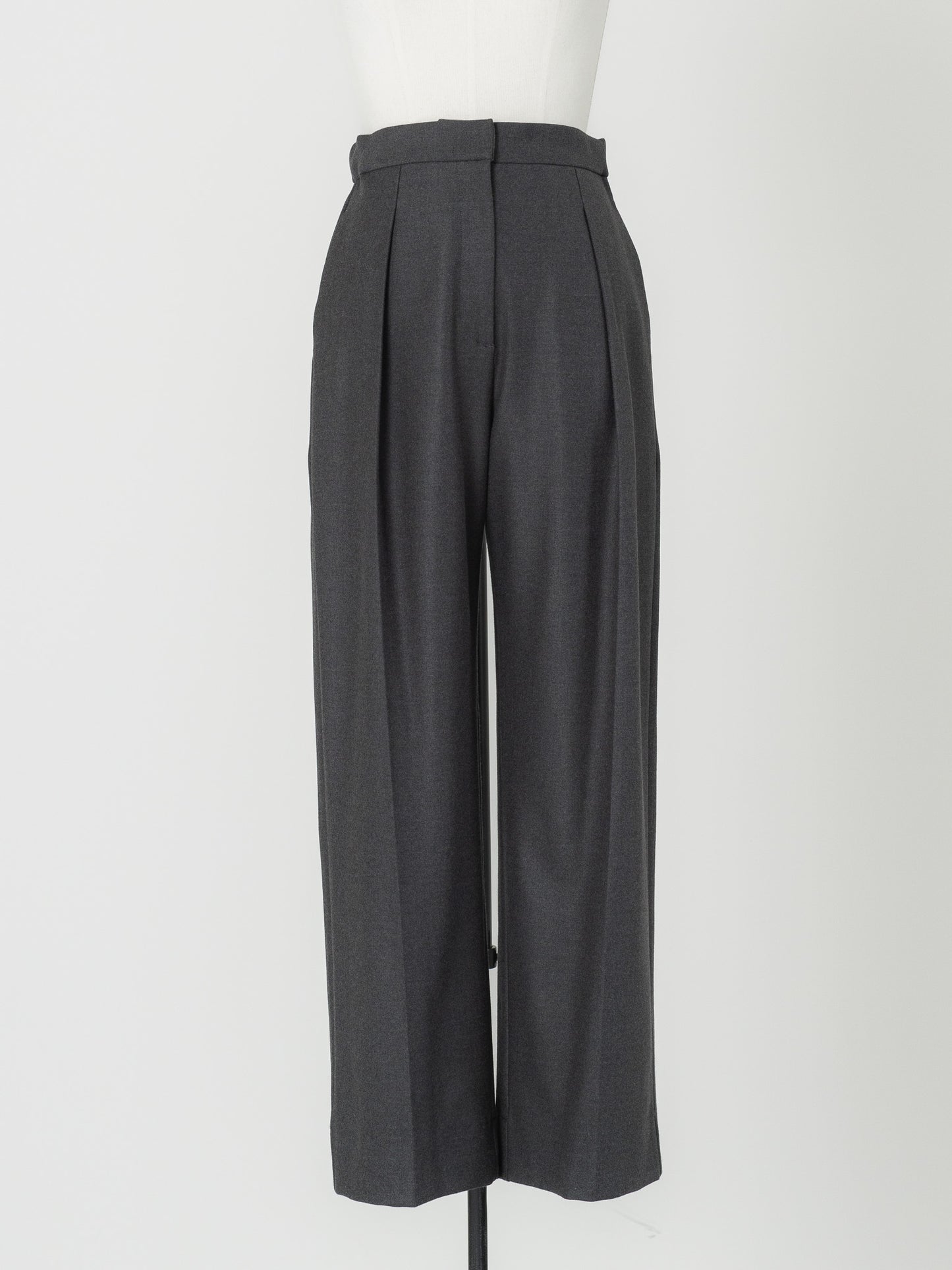 【PRE ORDER】relax tuck soft wool pants