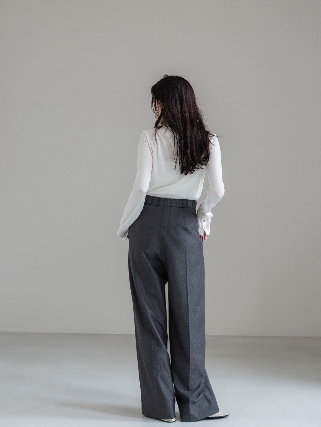 【PRE ORDER】cashmere touch high neck pullover