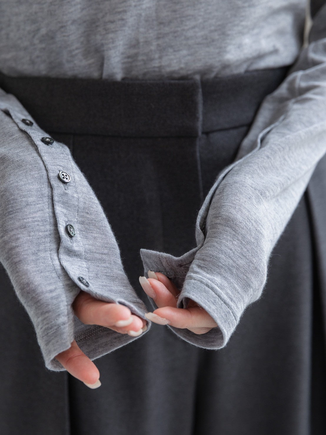 【PRE ORDER】cashmere touch crew neck pullover