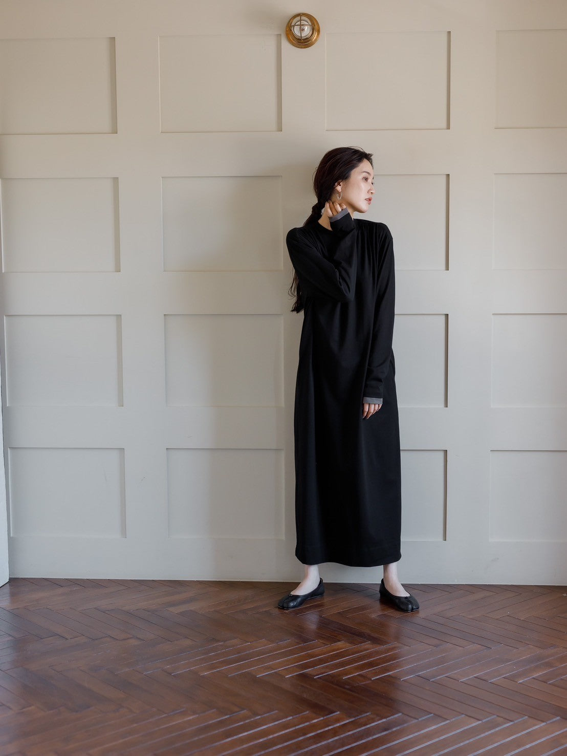 long sleeve one-piece