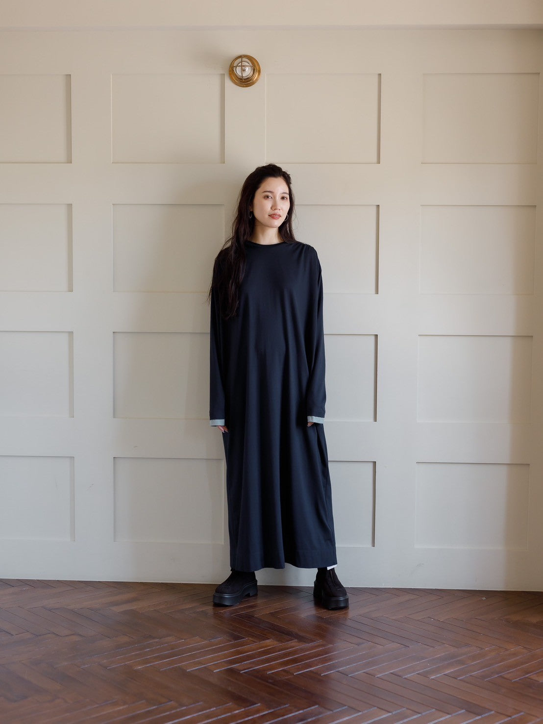 long sleeve one-piece