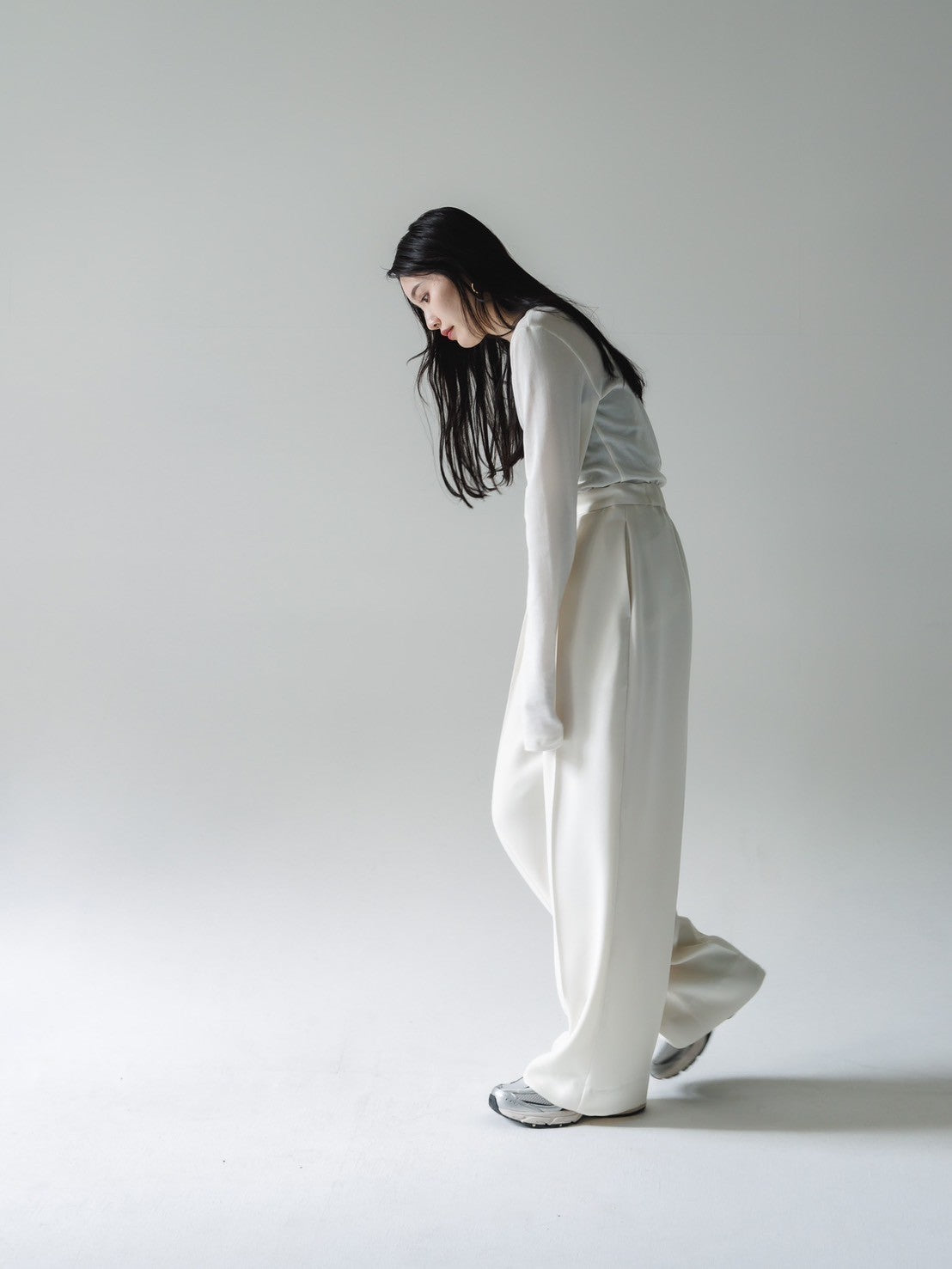 【Order】relax tuck soft pants