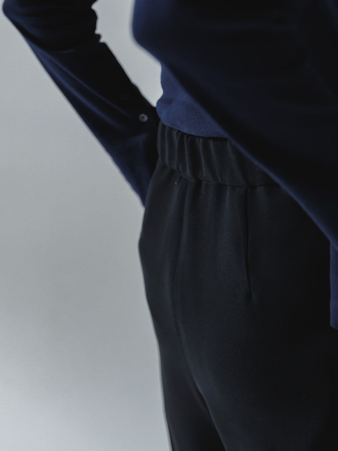 【Order】relax tuck soft pants