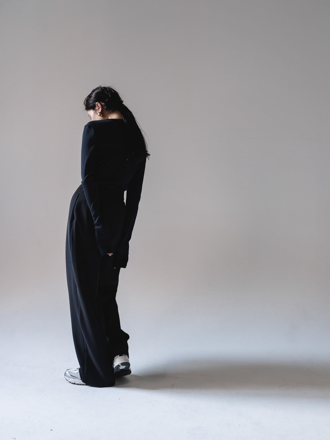 【Order】relax tuck soft pants