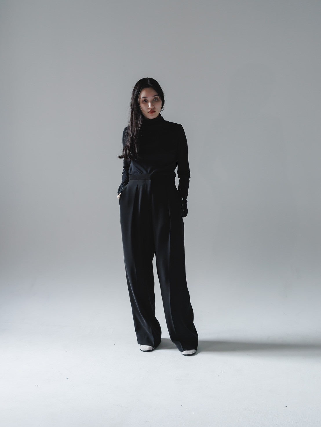 【Order】relax tuck soft pants