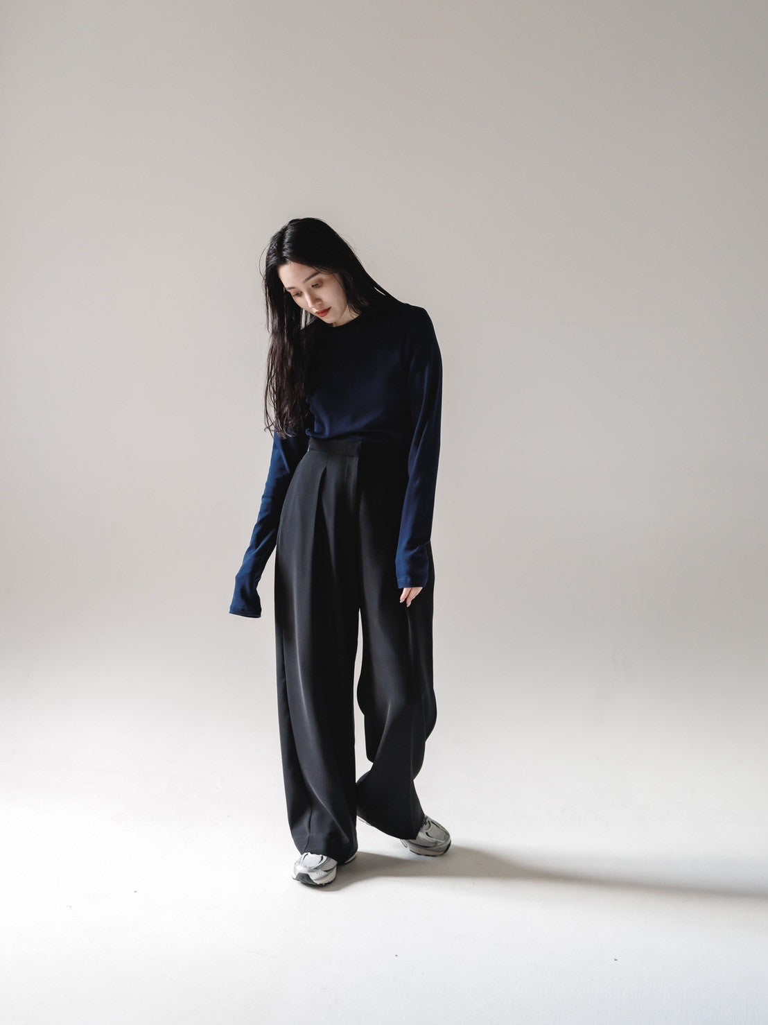 【Order】relax tuck soft pants