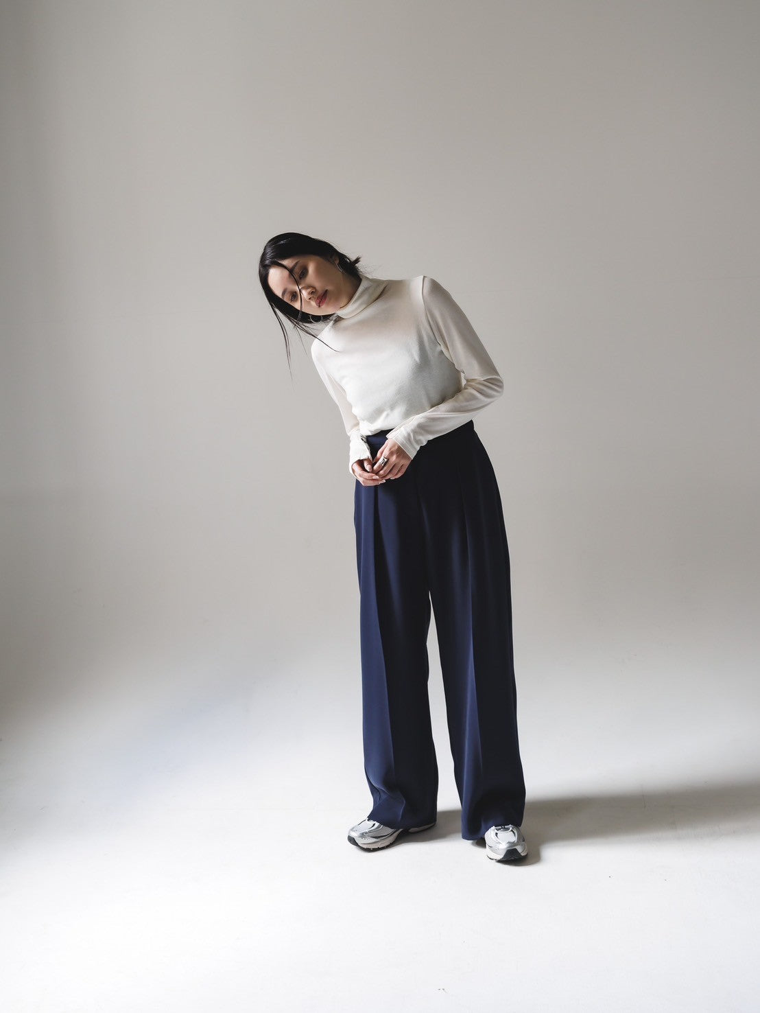 【Order】relax tuck soft pants