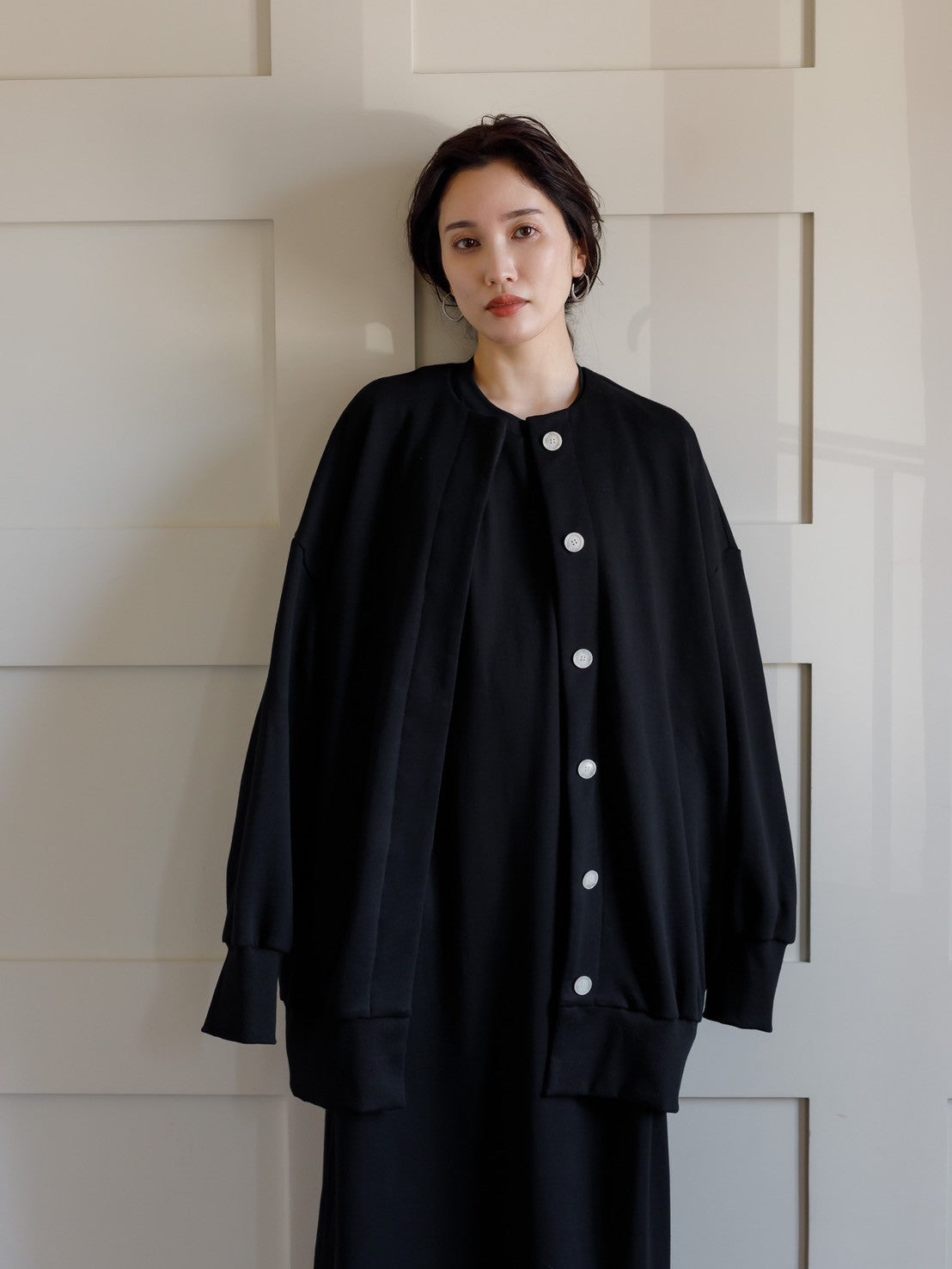 balloon sweat jacket