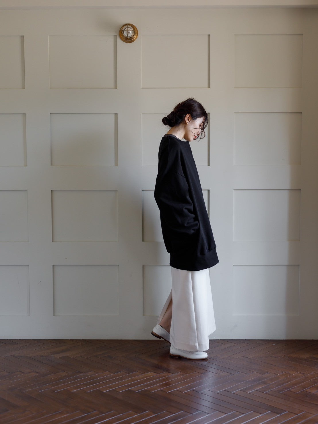 balloon sweat jacket