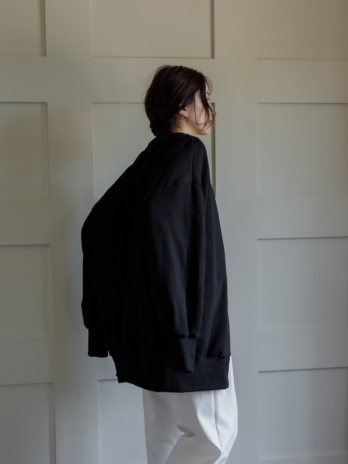 balloon sweat jacket