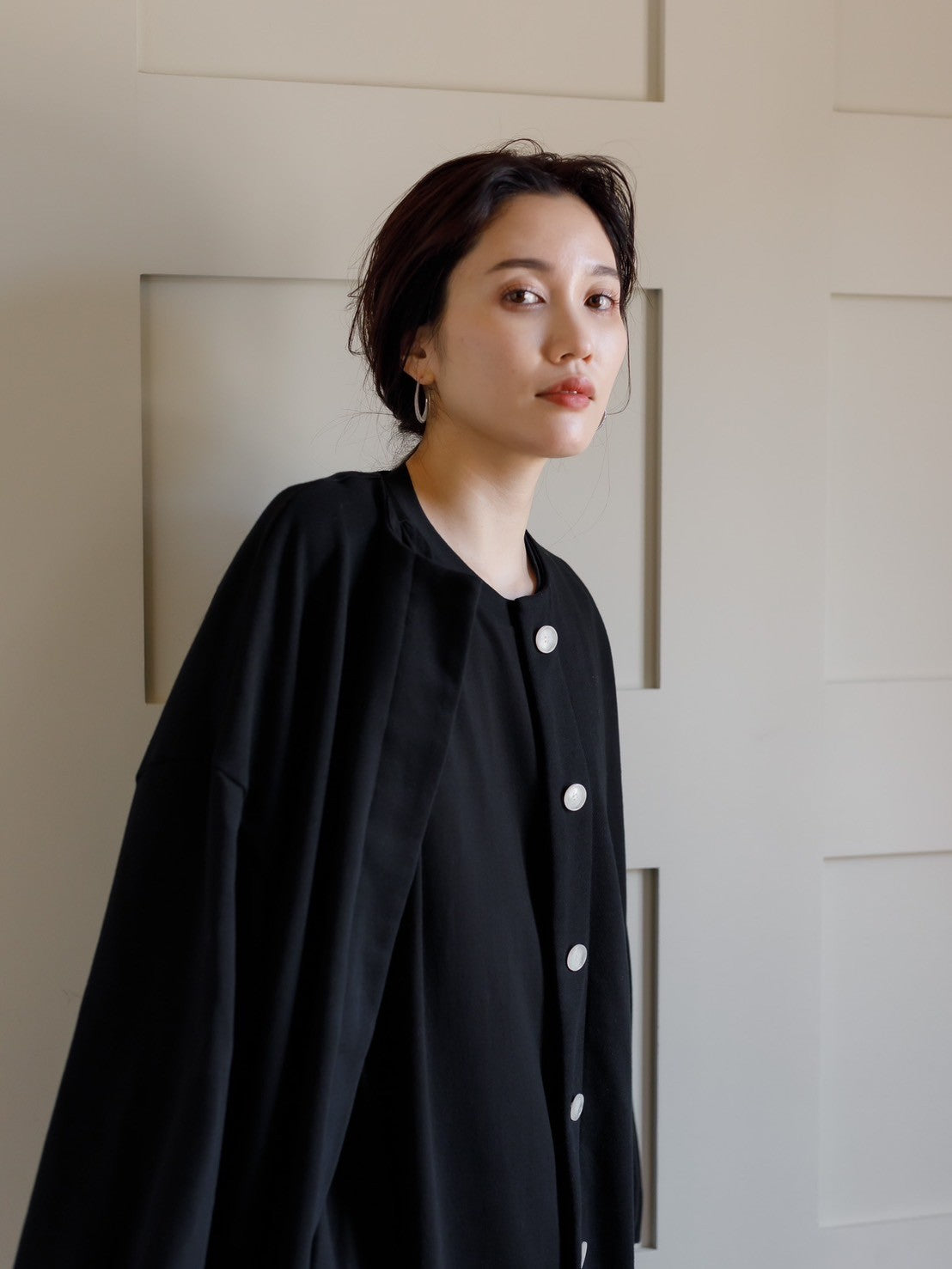 balloon sweat jacket