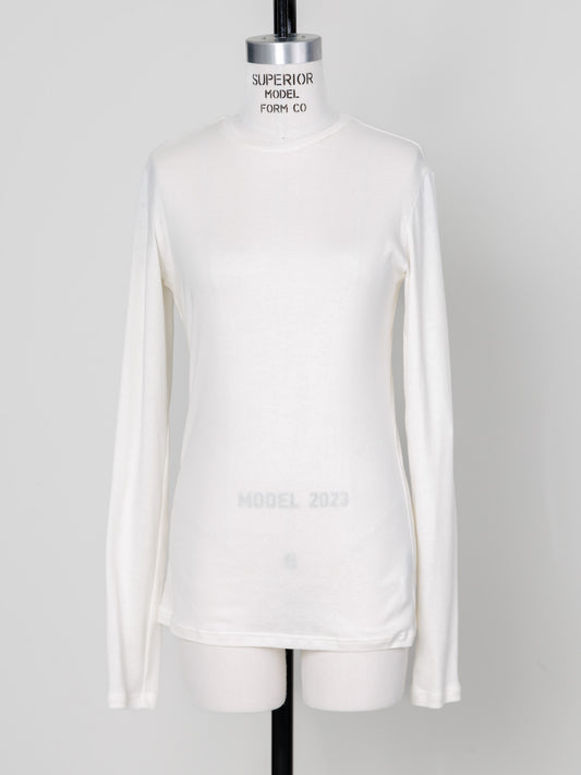 【Order】crew neck button cut and sew