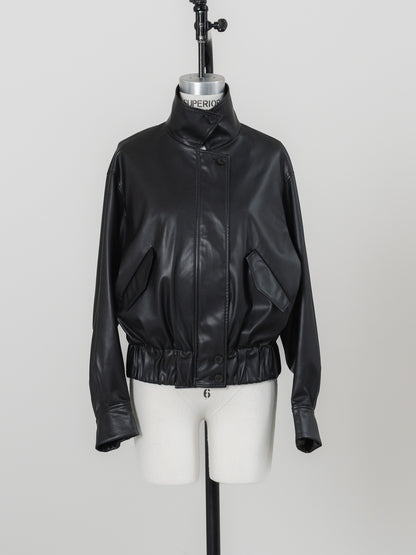 【PRE ORDER】easy care soft leather jacket