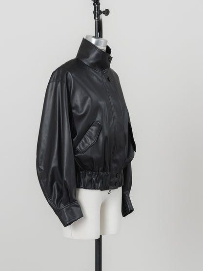【PRE ORDER】easy care soft leather jacket