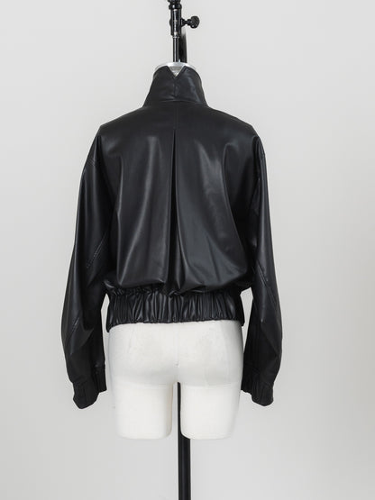 【PRE ORDER】easy care soft leather jacket