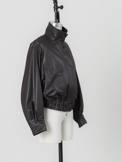 【PRE ORDER】easy care soft leather jacket