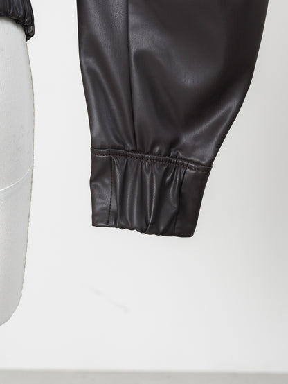 【PRE ORDER】easy care soft leather jacket