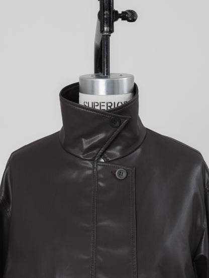 【PRE ORDER】easy care soft leather jacket