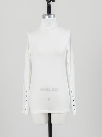 【PRE ORDER】cashmere touch high neck pullover