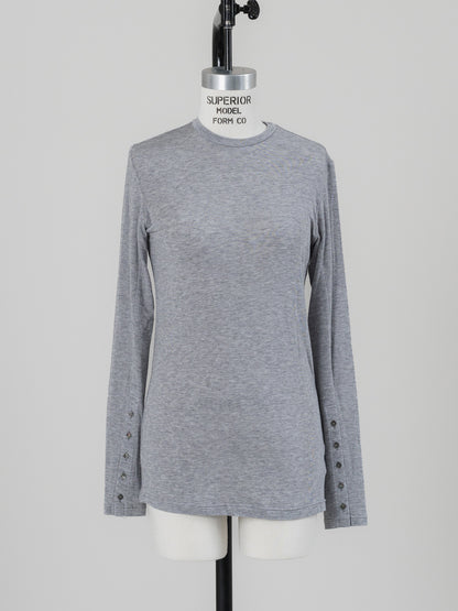 【PRE ORDER】cashmere touch crew neck pullover