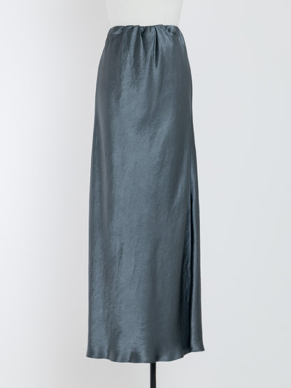 【PRE ORDER】ocean satin skirt