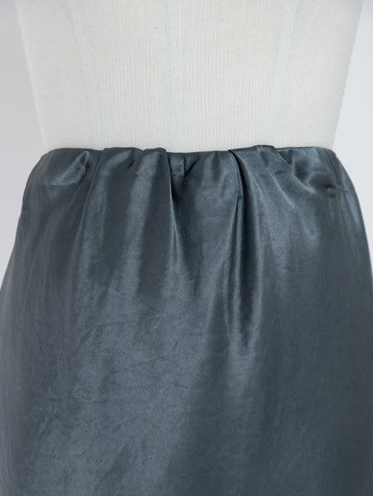 【PRE ORDER】ocean satin skirt
