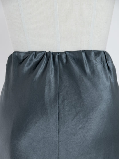 【PRE ORDER】ocean satin skirt