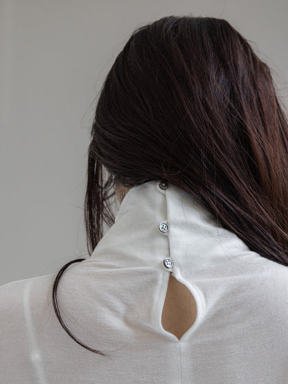 【PRE ORDER】cashmere touch high neck pullover