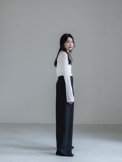 【PRE ORDER】cashmere touch high neck pullover