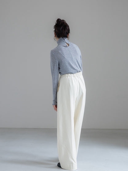 【PRE ORDER】cashmere touch high neck pullover