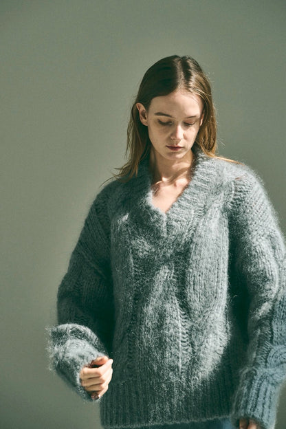 【PRE ORDER】cloud mohair sweater
