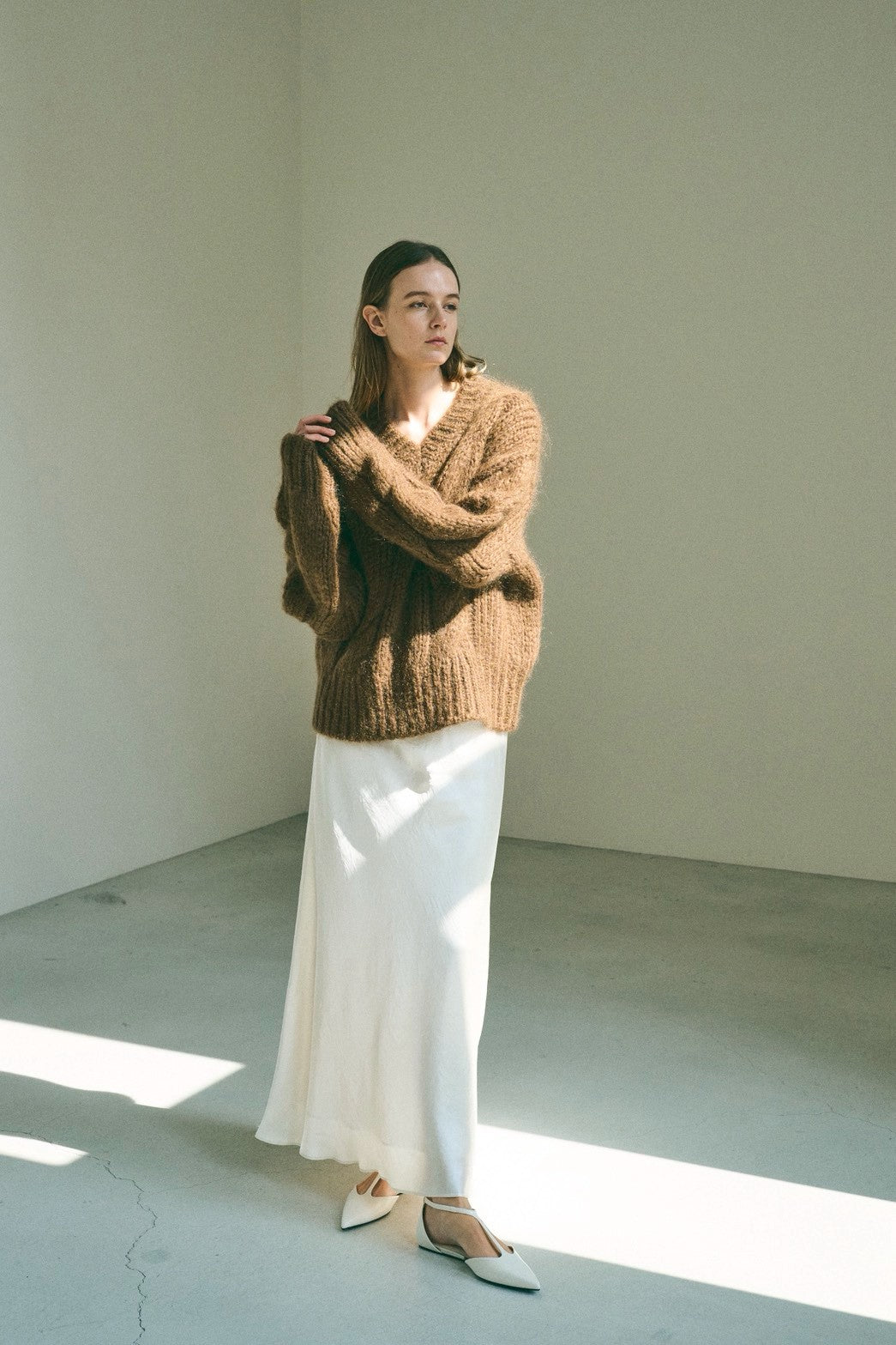 【PRE ORDER】ocean satin skirt