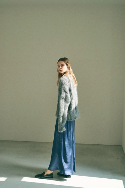 【PRE ORDER】ocean satin skirt