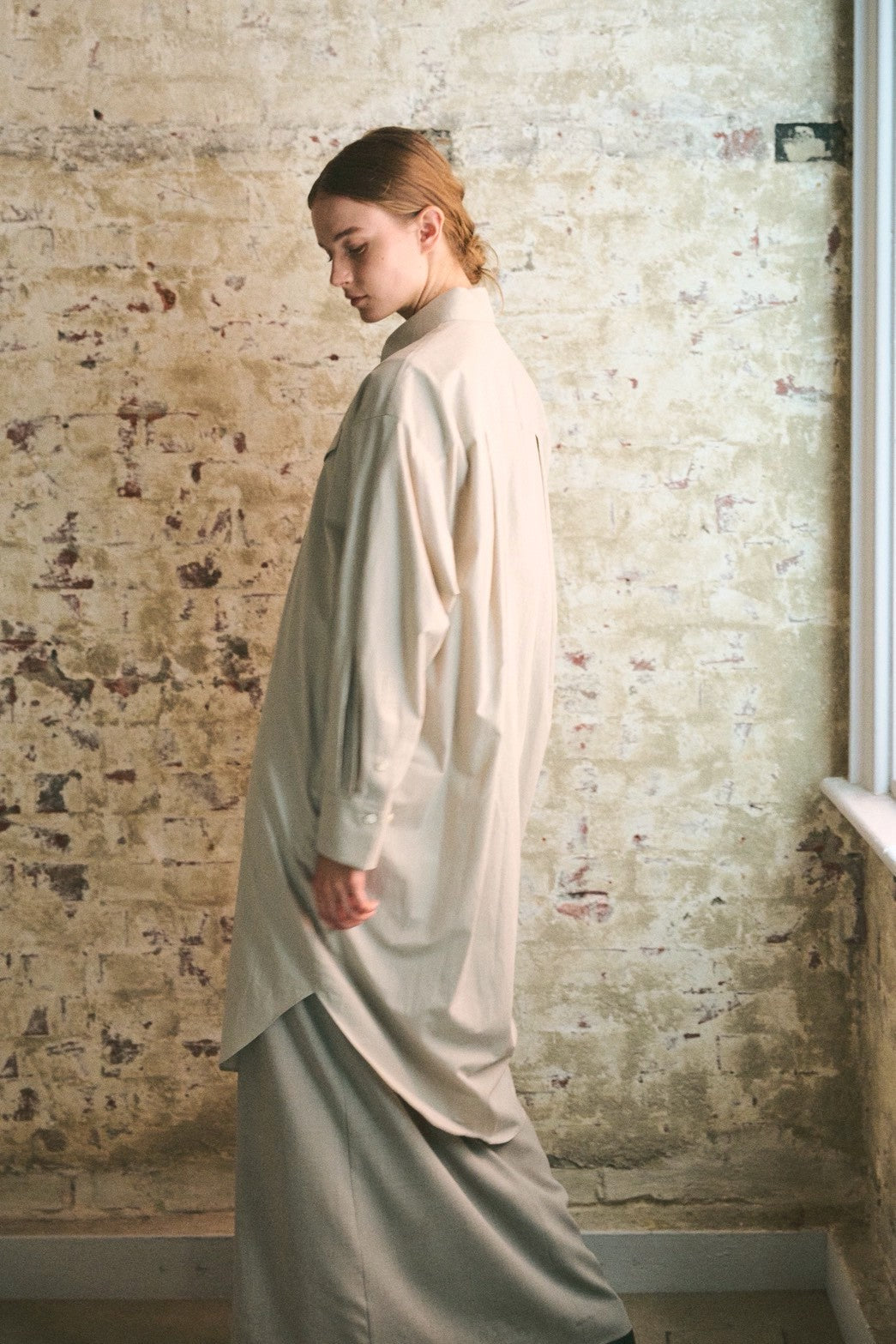 【PRE ORDER】long layered shirt