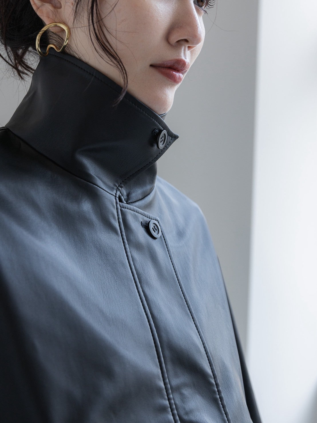 【PRE ORDER】easy care soft leather jacket