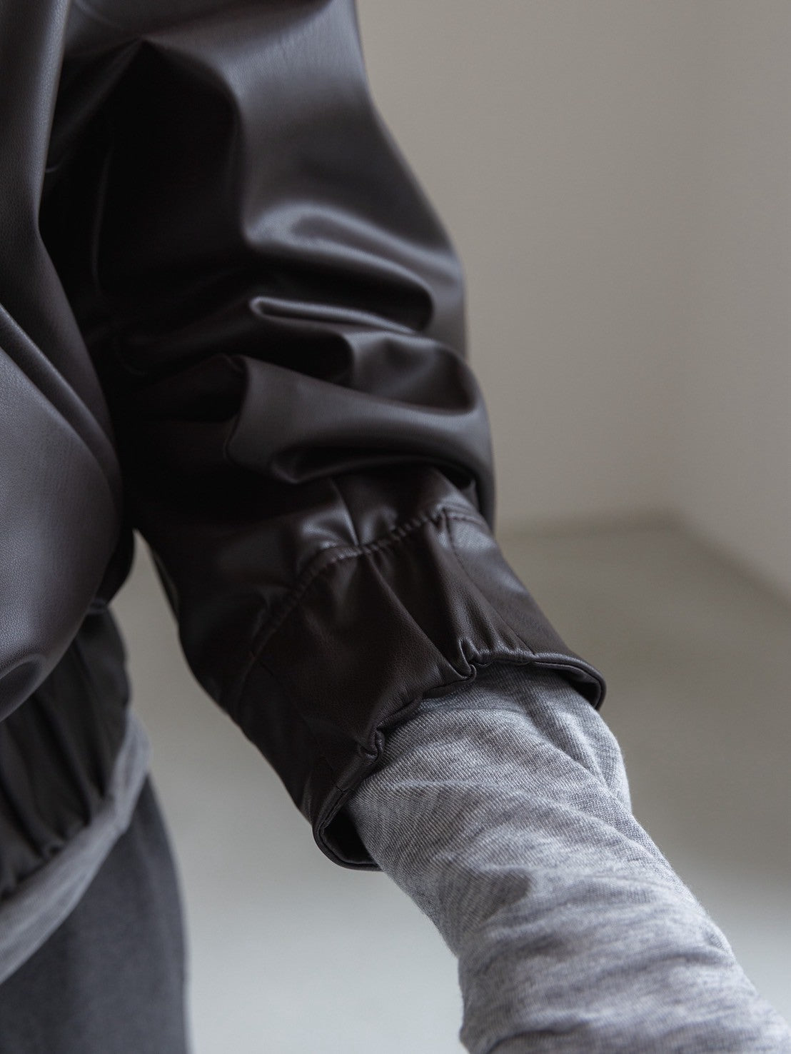 【PRE ORDER】easy care soft leather jacket