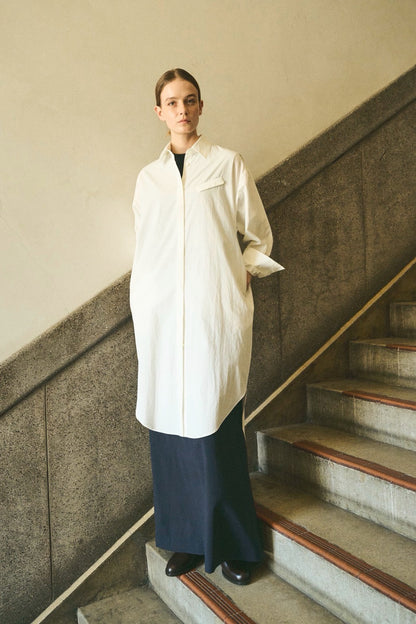 【PRE ORDER】long layered shirt