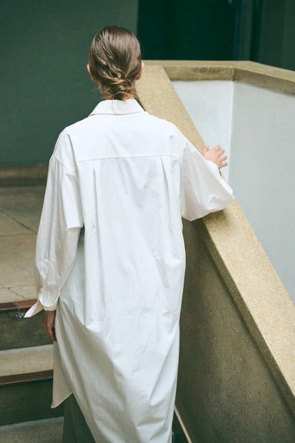 【PRE ORDER】long layered shirt